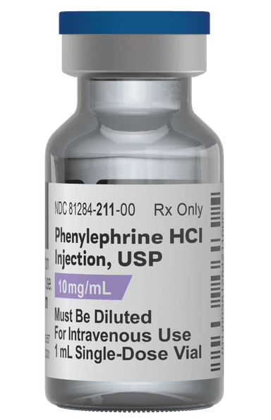 phenylephrine vial 10mg/ml